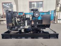 Groupe électrogène diesel à châssis ouvert de haute qualité 50 kW 62,5 kVA triphasé protection IP23 modèle avec démarreur électrique 24 V