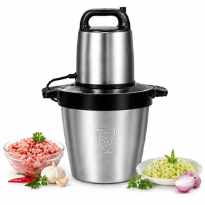 Hachoir à viande électrique 8L 3200W en acier inoxydable, machine à <span class=keywords><strong>Fufu</strong></span>, pilon, hachoir alimentaire, machine à Swallow pour le Nigeria, le Ghana et l'<span class=keywords><strong>Afrique</strong></span> du Sud - Product Image 1