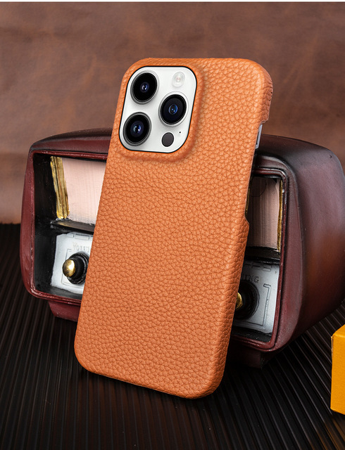 Customizable Business Style Leather Phone Case Protector for Samsung and iPhone Mobile Phone Cases