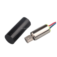Moteur à micro-vibrations à balais JMM-1422 3V 6mm 13000 tr/min 2.0-3.5V, boîtier noir pour jouets sexuels et brosses à dents électriques