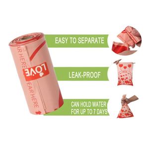 ถุงเก็บมูลสุนัขแบบย่อยสลายได้เองตามธรรมชาติ RDY Custom Eco Friendly Compostable Biodegradable สำหรับสัตว์เลี้ยง - Product Image 4