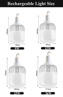 9w 15w 25w 36w Haute Qualité Intérieur Rechargeable D'urgence 18w Led Ampoule Extérieure Camping Ampoule