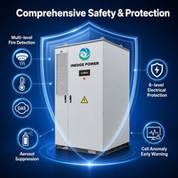 Système solaire Inedge Power 400VAC ACDC100 200kW/261 418kWh, batterie de stockage d'énergie tout-en-un à refroidissement liquide pour usage commercial, certifiée CE UL