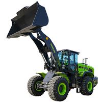 Caricatore Elettrico a Emissioni Zero, Capacità di Carico 5 Tonnellate, Benna da 3,5 M³, ZWL55GE Pala Gommata per Costruzioni a Risparmio Energetico