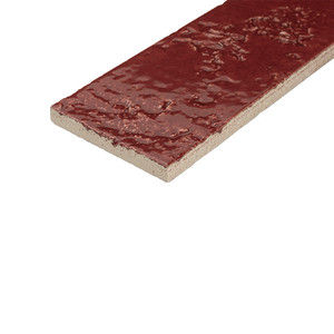 Piastrella Rossa Bahia-26 6 X 26 Cm Spessore 9 Mm Finitura Lucida Bordi Irregolari - Product Image 3