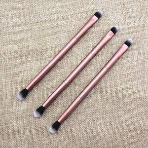 Pinceau de maquillage double tête HQ Mixed Proc Discount, outil de surlignage pour le nez, l'ombre à paupières, le visage, manche pratique - Product Image 4