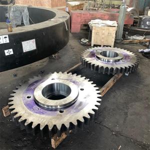 Fabricantes de engranajes de transmisión de alta precisión Engranajes cilíndricos para molino de bolas - Product Image 2