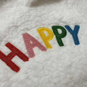 เสื้อฮู้ดผ้าเชอร์ปาสำหรับเด็กผู้หญิงสไตล์ลำลองมีลายปัก - Product Image 3