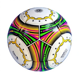 Custom Size 5 PVC and Leather Soccer <b>Ball</b> Outdoor Football <b>Training</b> Sports Equipment and Match <b>Balls</b> - Product Image 1