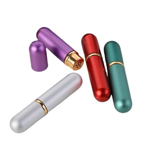 Bơm Lại Tinh Dầu Mũi Ống Thuốc Nhôm Hương Thơm Chai OEM Kim Loại Ống Thuốc - Product Image 1