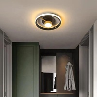 Plafonnier LED encastré au design nordique, nouveau style cyber, en acrylique, pour couloir et entrée, idéal pour l'éclairage d'ambiance.