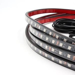 Tira de luces LED Flexible para chasis de coche, lámpara de ambiente decorativa con bajo brillo, RGB, Control remoto/aplicación, tira LED RGB - Product Image 5