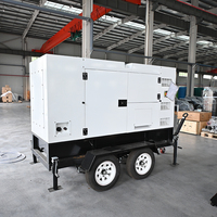 Harga Pabrik Generator Diesel 10kva 20kva 25kva 50kva 60kva 75kva 100kva 125kva 150kva 200kva 250kva Tipe Trailer Mobile