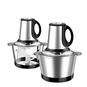 Electric Food <b>Grinder</b> 2L 3L Stainless Steel Multi Functional Meat Garlic Chopper Home Kitchen Use - Product Image 1