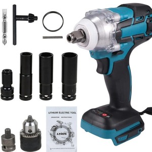 Llave de Impacto Inalámbrica de 21V, Taladro Atornillador Eléctrico sin Escobillas, Destornillador Eléctrico de Alta Velocidad - Product Image 2