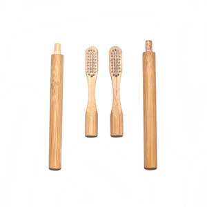 Biodegradable Eco-friendly Detachable Handle Bamboo <strong>Toothbrush</strong> <strong>Head</strong> Replacement for Bamboo <strong>Toothbrush</strong> - Product Image 4
