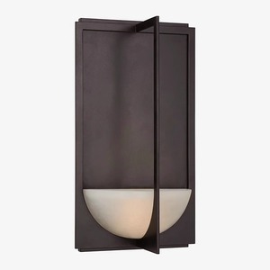 Lampe de table minimaliste moderne avec base en marbre et abat-jour blanc pour la décoration du salon et de la chambre - Product Image 2