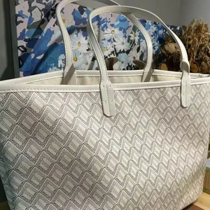 Bolso Tote de Cuero Genuino de Marca de Lujo de Diseñador 2026 al por Mayor, Bolso de Mano Grande y Ligero con Cierre, Bolso de Viaje y Playa para <span class=keywords><strong>Mujer</strong></span> - Product Image 5