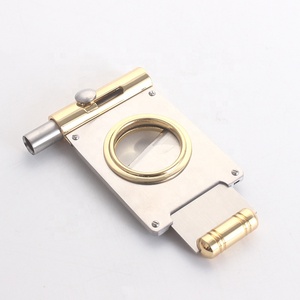 Accesorios para cigarros de acero inoxidable, tijeras de corte con perforación de cigarros, Cortapuros afilados - Product Image 6