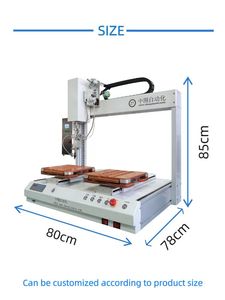 360 Degree Rotation Head 4 Axis Desktop <strong>Automatic</strong> LED Spot <strong>Soldering</strong> Robot <strong>Machine</strong> - Product Image 2