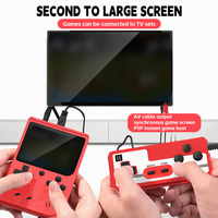 Console de Jeu Rétro Portable 8 Bits en Gros, 400 Jeux Classiques en 1, pour Deux Joueurs, Idéale pour Enfants