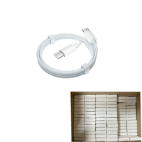 Vente en gros 1m 2.4a USB-C câble de charge rapide type-c à type-c pour téléphones mobiles ordinateur lecteur de codes à barres pour les connexions de données