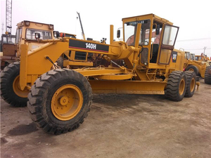 รถเกรดเดอร์มือสอง Caterpillar รุ่น CAT 140H 140 สภาพเดิมๆ ชั่วโมงการใช้งานต่ำ รถเกรดเดอร์จากญี่ปุ่น Cat 140h 140g 140K CE มีสินค้าในสต็อกพร้อมขาย - Product Image 1