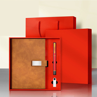 Coffret cadeau de luxe avec logo personnalisé, plusieurs couleurs, journal, carnet d'affaires laitier d'entreprise, coffret cadeau avec stylo