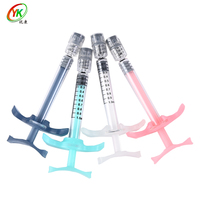 Seringue en verre borosilicate stérile de 1 ml pour cosmétiques, emballage en gros du fabricant