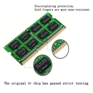 <span class=keywords><strong>DDR3</strong></span> 4GB 1600MHz máy tính xách tay Bộ nhớ <span class=keywords><strong>Ram</strong></span> <span class=keywords><strong>PC</strong></span> PC3-12800 không-ecc unbuffered 1.5V CL11 2Rx8 204pin SODIMM sử dụng Cổ Phiếu - Product Image 5