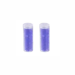 Novo cilindro dessecante recipiente de sílica gel azul de 0,5 gramas