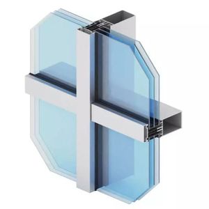 Современный дизайн, наружные пассивные настенные панели 65 серий, алюминиевые навесные стены для строительного проекта - Product Image 4