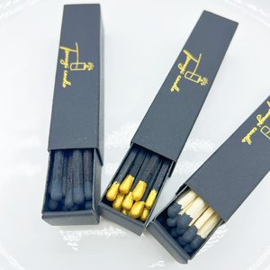 Giá bán buôn với hộp sang trọng dài thanh gỗ phù hợp với tùy chỉnh phù hợp với hộp cho nến Cigar Matchbox Tiền Đạo Matchbox - Product Image 5