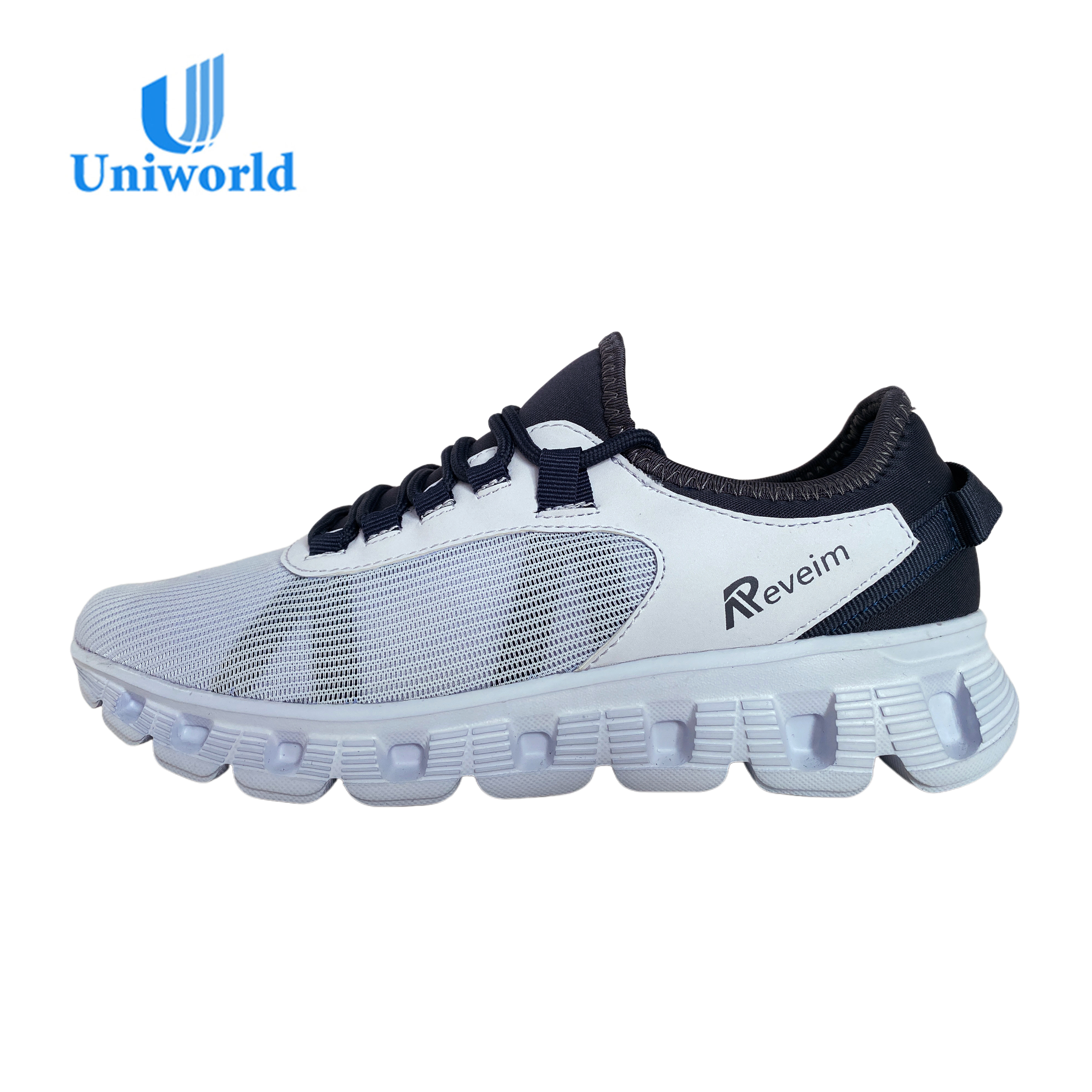 Uniworld Vietnam Factory Lightweight Mesh Women's Sports Shoes, Contrast Design, Casual Commute Fit