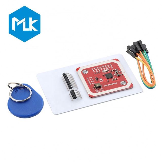 MLK PN532 NFC RFID V3 Module Reader Writer Mode IC S50 Card PCB Antenna I2C IIC SPI HSU for Arduino