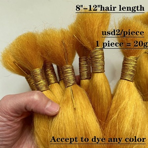 Cheveux de yak teints 2026, diverses couleurs, pour perruques de théâtre - Product Image 2