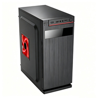 Boîtier PC de bureau Micro ATX haute performance pour gaming, 7 emplacements PCI, 2 disques durs, 2 SSD, support de ventilateurs multiples, en stock