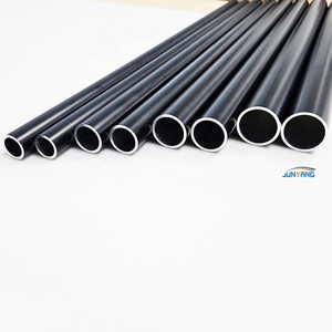 ท่ออลูมิเนียมกลมท่ออลูมิเนียมแบบสเปรย์ผงสีดำ T6 6061 6063 T5 - Product Image 1