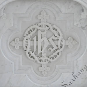 Büyük ölçekli satış usta el yapımı yüksek katlı kilise mermer sunak - Product Image 5