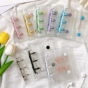 Carpeta de Anillas A8 de PVC con 3 Anillas, con Bolsillo para Cuaderno, Bolsa para <span class=keywords><strong>Sobres</strong></span>, Tarjetas, Fotos y Colección de Uñas Postizas - Product Image 2