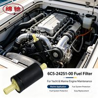 Filtro de Combustible OEM Estándar Perfect Match 6C5-24251-00, Componente Eficiente para la Purificación de Combustible para Motor Fuera de Borda Yamaha