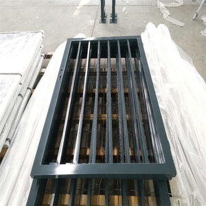 Mộc Mạc/Cổ Điển/Ma-rốc Phong Cách Thép Vườn Hàng Rào Cửa Đơn Ống Sắt Thiết Kế Cổng Vuông Lỗ Không Thấm Nước Hàn Nhà Dây - Product Image 5