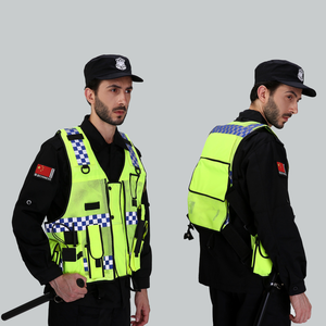 360 °   سترة أمان عاكسة معتمدة من CE عالية الوضوح، قابلة للتنفس، متعددة الجيوب، سترة تحذيرية عاكسة للبناء والإنشاءات - Product Image 2