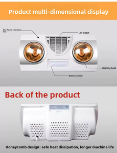 Badkamerrode Infrarood Warmtelamp Met Afstandsbediening/<span class=keywords><strong>Led</strong></span>-<span class=keywords><strong>Lamp</strong></span> - Product Image 3