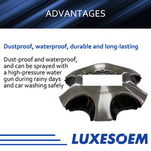Cubierta de Tapa de Cubo LUXESOEM para <span class=keywords><strong>Toyota</strong></span> <span class=keywords><strong>Hilux</strong></span>, Tapas de Cubo con Logotipo 4260B-0K130, Tapa Antipolvo de Cubo, Tapa Central de Cubo de Rueda - Product Image 5