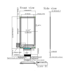 หน้าจอ E-ink ขนาด 2.13 นิ้ว อะไหล่สำหรับเทอร์โมสตัทอัจฉริยะ <span class=keywords><strong>Netatmo</strong></span> ใช้ได้กับป้ายราคา E-ink จอแสดงผล E-paper - Product Image 5