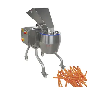 Automatic centrifugal stainless steel sweet potato shredding machine 1000kg/h
