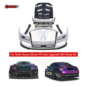 Upgrade to MSY Style Fiberglass+Carbon Fiber Body <b>Kit</b> for <b>Rolls</b> Royce Ghost 4nd Generation Front Rear Bumper Exhaust Tips Parts - Product Image 1