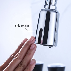 Rubinetto da Cucina Estraibile con Sensore Touch GIBO, in Ottone <span class=keywords><strong>Nero</strong></span> <span class=keywords><strong>Opaco</strong></span> o Oro, Acciaio Inossidabile - Product Image 2