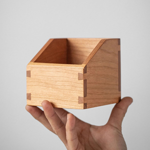 Quả óc chó màu đen hộp lưu trữ với Mortise-tenon Doanh đa sử dụng tổ chức cho cà phê túi trà phím trên máy tính để bàn hành lang Bàn cà phê - Product Image 3